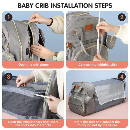 Baby Diaper Travel Bag