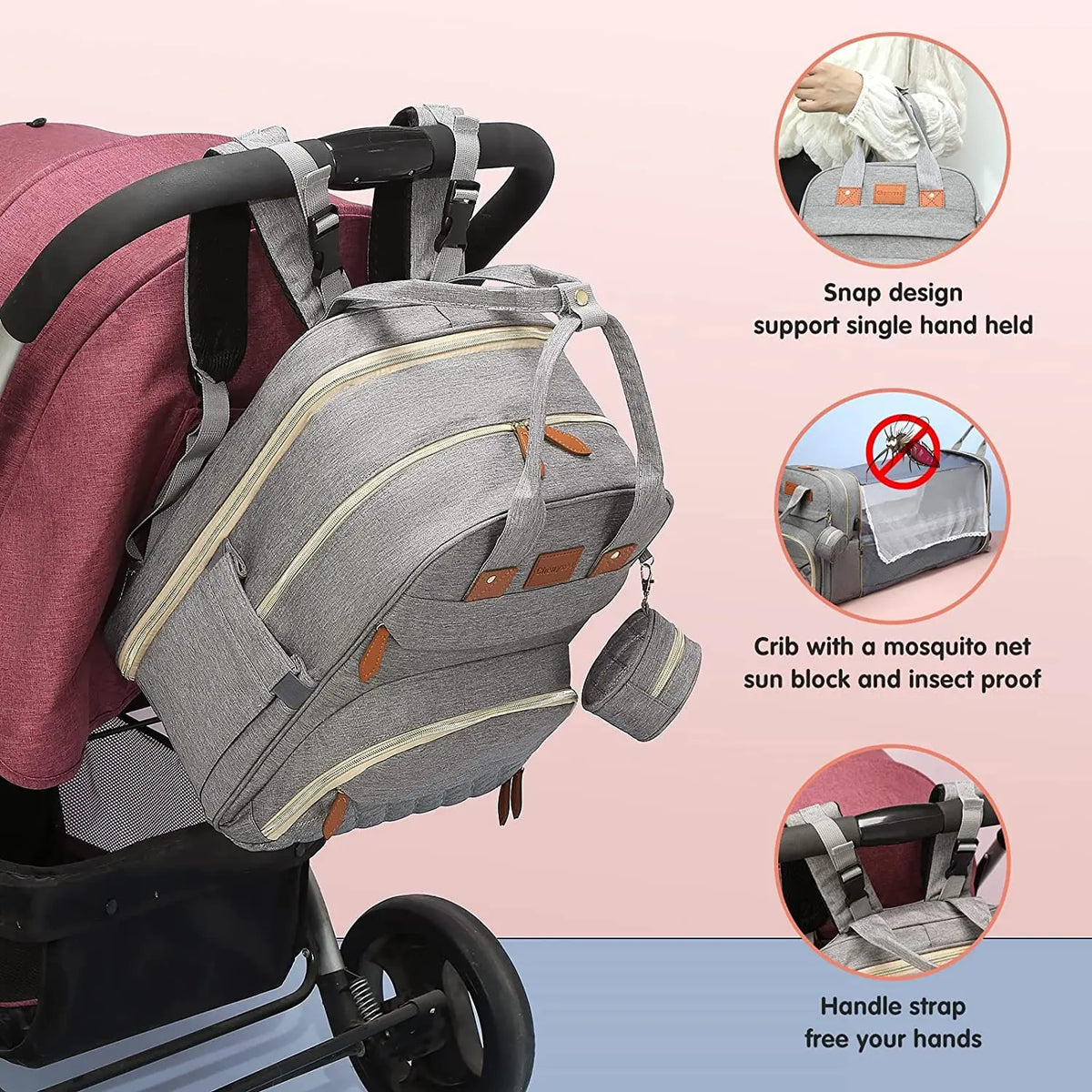 Baby Diaper Travel Bag